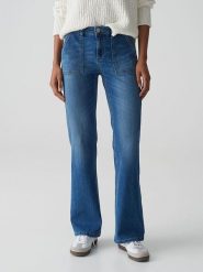 OPUS Dżinsy - Regular fit - w kolorze niebieskim rozmiar: 44/L32. Niebieskie jeansy Opus, l, bez wzorów. Za 209.82 zł.