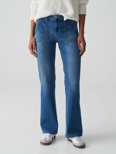 OPUS Dżinsy - Regular fit - w kolorze niebieskim rozmiar: 44/L32. Niebieskie jeansy Opus, l, bez wzorów. Za 174.95 zł.