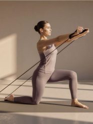 Legginsy sportowe Gym Hard - kremowy. Białe legginsy Sinsay, l, bez wzorów. Za 39.99 zł.