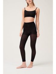 ITEM m6 Legginsy w kolorze czarnym rozmiar: S. Czarne legginsy ITEM m6, m, bez wzorów, z materiału. Za 96.60 zł.