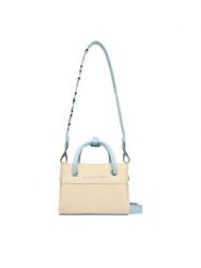 Valentino Torebka Alexia Summer VBSA0D05 Kremowy. Białe torebki klasyczne Valentino, bez wzorów, ze skóry, bez dodatków. Za 397.99 zł.