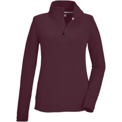 Bluza damska Killtec KSW 101 WMN FLC SHRT. Brązowe bluzy Killtec, bez wzorów, bez kaptura. Za 149.99 zł.