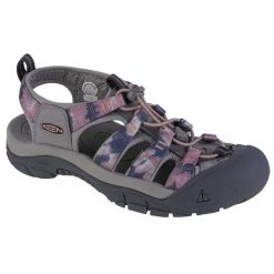 Sandały Keen Newport H2 W 1027355 szare. Szare sandały bez wzorów, z gumy, bez obcasa, bez zapięcia. Za 609.95 zł.