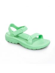 Avispas Sandały "Maui" w kolorze jasnozielonym rozmiar: 39. Zielone sandały Avispas, bez wzorów, klasyczne, z otwartym noskiem, bez obcasa, bez zapięcia. Za 127.05 zł.