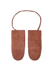 EMU Australia Rękawiczki Damskie Birrarung W7011 Brązowy. Brązowe rękawiczki EMU Australia, bez wzorów, ze skóry. Za 349.99 zł.