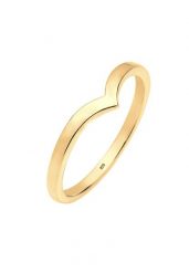 Elli Damski w kształcie litery V Stacking Trend w srebrze 925 Sterling Silver Pierścionki 1 ct. Szare pierścionki Elli, srebrne. Za 148.99 zł.
