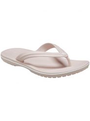 Japonki damskie Crocs Flip. Czerwone klapki Crocs, bez wzorów, z materiału, bez obcasa. Za 149.00 zł.