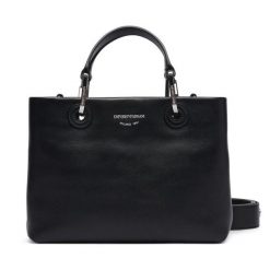 Torebka Emporio Armani. Czarne torebki klasyczne Emporio Armani, bez wzorów, bez dodatków. Za 2,239.00 zł.
