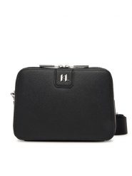 KARL LAGERFELD Torebka A3M30157 Czarny. Czarne listonoszki KARL LAGERFELD, bez wzorów, ze skóry, bez dodatków. Za 999.99 zł.