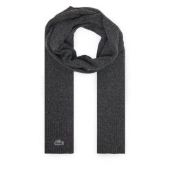 Szalik Lacoste. Szare szaliki Lacoste, bez wzorów. Za 419.99 zł.