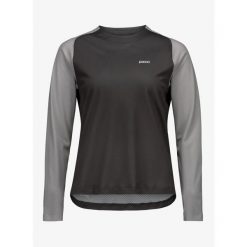 Bluza rowerowa damska POC Motion Air L/S Jersey. Szare bluzy POC, l, bez wzorów, z jersey, bez kaptura. Za 340.99 zł.