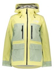The North Face Kurtka narciarska "Dragline" w kolorze żółto-zielonym rozmiar: XS. Zielone kurtki narciarskie The North Face, xs, bez wzorów, z materiału, bez kaptura, narciarskie. Za 766.90 zł.
