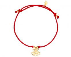 Bransoletka z elementami srebrna - dzwonki. Szare bransoletki Apart, pozłacane. Za 129.00 zł.