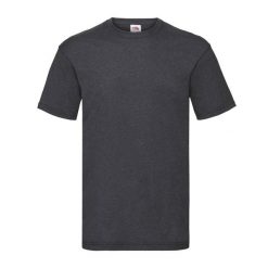 Koszulka Unisex Dla Dorosłych Valueweight. Szare bluzki FRUIT OF THE LOOM, xl, bez wzorów, sportowe, bez kołnierzyka, bez ramiączek. Za 35.99 zł.