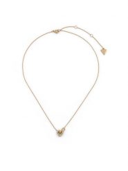 Guess Naszyjnik JUBN05 533JW Złoty. Żółte naszyjniki Guess, metalowe. Za 269.99 zł.