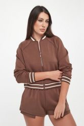 Bluza damska rozpinana ARMANI EXCHANGE. Bluzy Armani Exchange, m, bez wzorów, bez kaptura. W wyprzedaży za 524.25 zł.