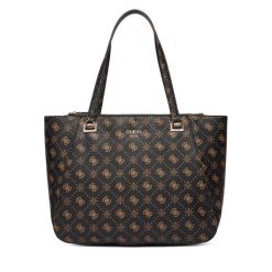 Torebka Guess. Brązowe shopper Guess, z aplikacjami, bez dodatków. Za 799.99 zł.