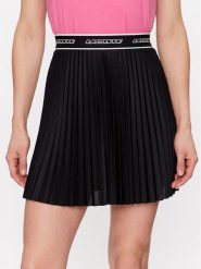 Lacoste Spódnica plisowana JF4342 Czarny Regular Fit. Czarne spódnice Lacoste, l, bez wzorów, z syntetyku, plisowane. Za 729.99 zł.