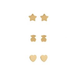 Zestaw kolczyków TOUS. Żółte kolczyki Tous, złote. Za 349.99 zł.