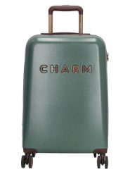 Charm Walizka w kolorze zielonym - 35 x 55 x 20,5 cm rozmiar: onesize. Zielone walizki Charm, bez wzorów. Za 217.99 zł.
