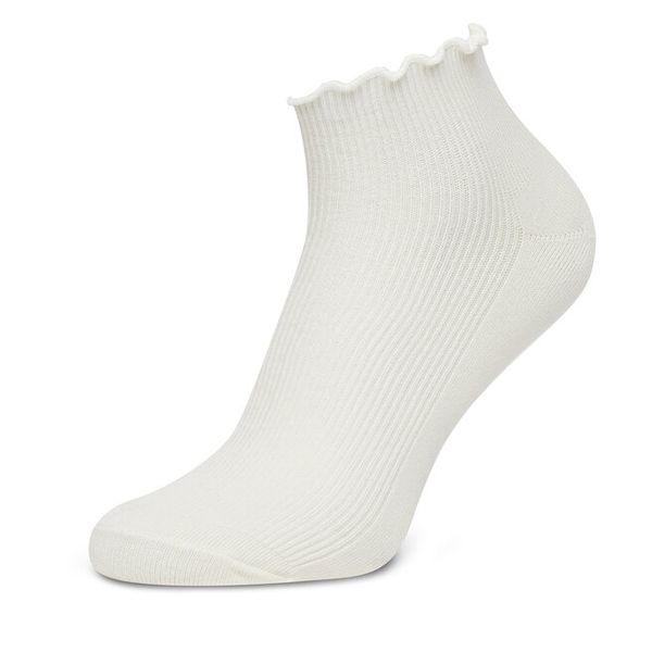 Skarpety krótkie DeeZee. Białe skarpety DeeZee, bez wzorów. Za 14.99 zł.