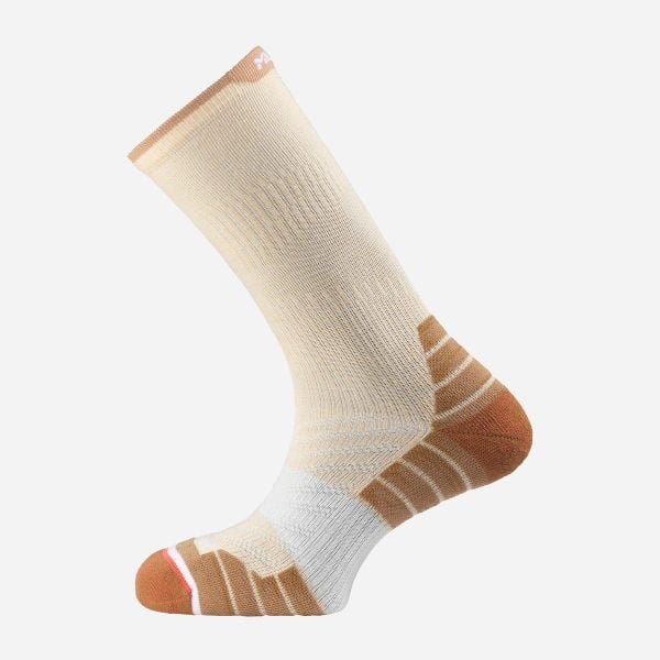 Skarpety trekkingowe MILLET Parmelan Crew Socks czarne. Brązowe skarpety Millet, bez wzorów, z dzianiny. Za 89.00 zł.