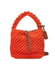 Gianni Chiarini Torebka Bella BS 11576 TRCBBL Koralowy. Pomarańczowe torebki klasyczne Gianni Chiarini, bez wzorów, z materiału, bez dodatków. Za 449.99 zł.