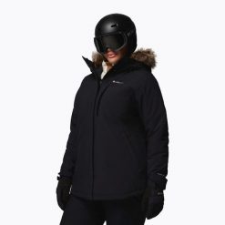 Kurtka narciarska damska Columbia Ava Alpine II Ins. Czarne kurtki narciarskie Columbia, bez wzorów, bez kaptura, narciarskie. Za 789.99 zł.