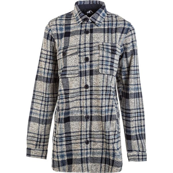 Koszula damska Whistler Milly Checked. Brązowe koszule Whistler, l, bez wzorów, z poliesteru, biznesowe, bez kołnierzyka, bez ramiączek. Za 268.00 zł.