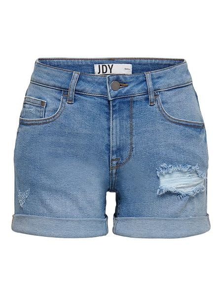 JDY Szorty dżinsowe "Jdytyson" w kolorze błękitnym rozmiar: L. Niebieskie szorty JDY, bez wzorów, klasyczne. Za 43.99 zł.