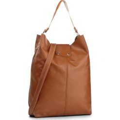 Torebka CREOLE - K10277 Koniak. Brązowe shopper Creole, bez wzorów, ze skóry, duże, bez dodatków. W wyprzedaży za 179.00 zł.