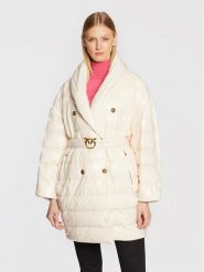 PINKO Płaszcz zimowy Izar 1G18CX A00N Różowy Regular Fit. Czerwone płaszcze Pinko, na zimę, l, bez wzorów, z syntetyku, bez kaptura. Za 1,809.00 zł.