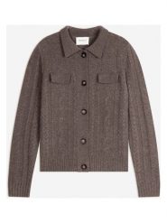 Perfect Cashmere Kaszmirowy kardigan "Friume" w kolorze brązowym rozmiar: L. Brązowe kardigany Perfect Cashmere, l, bez wzorów, z kaszmiru. Za 1,000.99 zł.