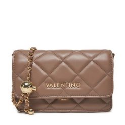 Torebka Valentino. Brązowe listonoszki Valentino, bez wzorów, bez dodatków. Za 309.99 zł.