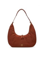 PINKO Torebka Slouchy Hobo Big PE 25 PLTT 104295 A29N Brązowy. Brązowe torebki klasyczne Pinko, bez wzorów, ze skóry, bez dodatków. Za 1,299.00 zł.