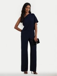 LAUREN RALPH LAUREN Kombinezon 2,53909E+11 Granatowy Regular Fit. Niebieskie sukienki Lauren Ralph Lauren, bez wzorów, z syntetyku, bez kołnierzyka, bez ramiączek. Za 1,358.99 zł.