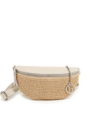 Lia Biassoni Skórzana saszetka "Niccone" w kolorze beżowo-kremowym - 25 x 14 x 4 cm rozmiar: onesize. Brązowe torby na ramię Lia Biassoni, bez wzorów, z materiału, sportowe, przez ramię, bez dodatków. Za 173.99 zł.