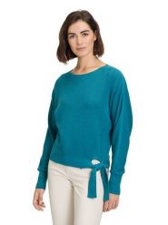 Betty Barclay Sweter w kolorze turkusowym rozmiar: 40. Niebieskie swetry Betty Barclay, bez wzorów, ze splotem, bez ramiączek. Za 130.99 zł.