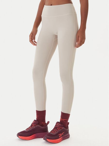 Reebok Legginsy Reebok X Ewa Chodakowska RK25311CCW Beżowy Slim Fit. Brązowe legginsy Reebok, l, bez wzorów, z syntetyku. Za 169.99 zł.