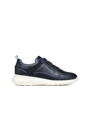 Geox Sneakersy "Alleniee" w kolorze granatowym rozmiar: 38. Niebieskie trampki Geox, bez wzorów, bez zapięcia. Za 206.91 zł.