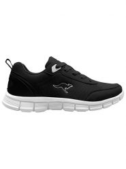 Kangaroos Sneakersy "K-RF Bethy" w kolorze czarnym rozmiar: 37. Czarne trampki KangaROOS, bez wzorów, bez zapięcia. Za 101.23 zł.