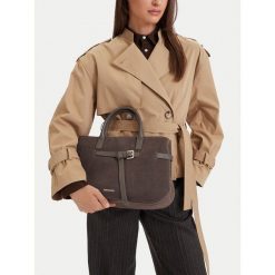 Torebka GINO ROSSI. Szare torebki klasyczne Gino Rossi, bez wzorów, bez dodatków. Za 499.99 zł.