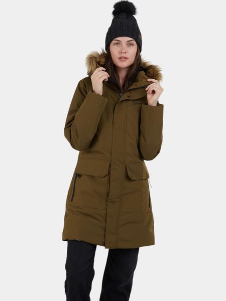 Kurtka Zimowa Damska Fundango Georgina. Zielone kurtki FUNDANGO, na zimę, m, bez wzorów, z materiału, bez kaptura. Za 499.00 zł.