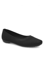 Jenny Fairy Baleriny ELISE TS5569-01 Czarny. Czarne baleriny Jenny Fairy, bez wzorów, z materiału, bez obcasa. Za 69.99 zł.