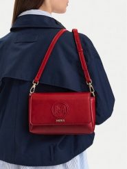 MEXX Torebka CEO-MEXX-L-007-10 Czerwony. Czerwone listonoszki Mexx, bez wzorów, ze skóry, bez dodatków. Za 149.99 zł.