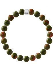 Pearline Bransoletka "Paix Interieure" z kamieniem naturalnym rozmiar: 19 cm. Brązowe bransoletki Pearline, srebrne. Za 108.99 zł.