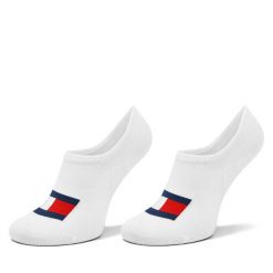 Skarpety stopki unisex Tommy Hilfiger. Białe skarpety TOMMY HILFIGER, bez wzorów. Za 59.99 zł.