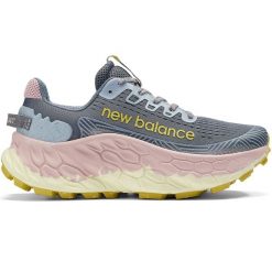 Buty damskie New Balance Fresh Foam X More Trail v3 WTMORCC3 – szare. Szare obuwie sportowe New Balance, z materiału, bez zapięcia, do biegania. Za 369.99 zł.