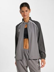 Damska bluza dresowa Hummel Lead 2.0. Szare bluzy Hummel, l, bez wzorów, z dresówki, bez kaptura. Za 319.00 zł.