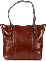 Torebka skórzana elegancka DAN-A T251 koniakowa. Torebki klasyczne DAN-A, bez wzorów, ze skóry, duże, bez dodatków. Za 349.99 zł.